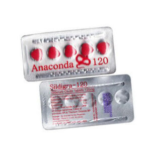 Buy Anaconda 120mg Tablets - Sildenafil Citrate - Sildigra - Cobra - Unitedmedicines