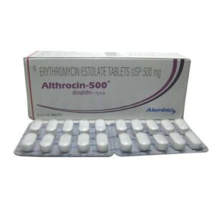 Althrocin 500mg - Erythromycin Estolate