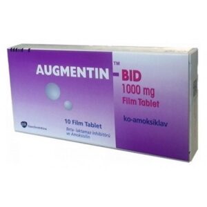 Augmentin 1000 mg Duo Tablets - Amoxycillin & Potassium Clavulanic Tablets - Unitedmedicines