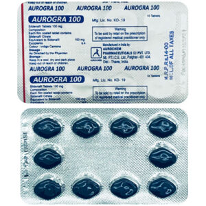 Buy Aurogra 100mg - Sildenafil Citrate - Viagra