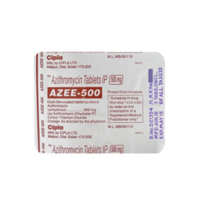 Azee 500mg Tablets - Azithromycin - Unitedmedicines