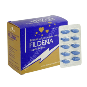 Buy Fildena Super Active 100mg - Sildenafil Softgel Capsules