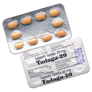 Buy Tadaga 20mg Tablets - Tadalafil