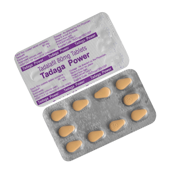 Buy Tadaga Power 80mg Tablets - Tadalafil - Generic Cialis