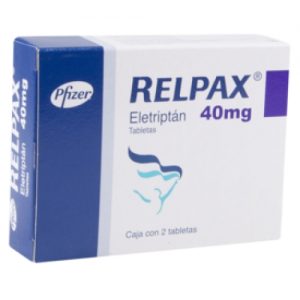 Buy Relpax 40mg - Eletriptan