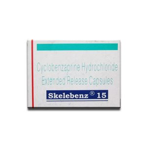 Buy Skelebenz 15mg-Cyclobenzaprine Hydrochloride Extended Release Capsules