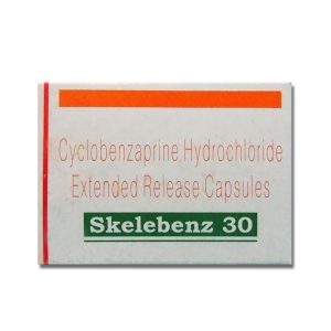 Buy Skelebenz 30mg-Cyclobenzaprine Hydrochloride Extended Release Capsules