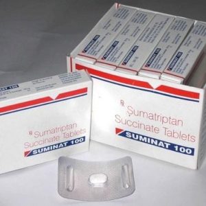 Buy Suminat 100mg - Antimigrain tablets