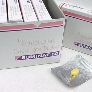 Buy Suminat 50mg - Antimigrain tablets