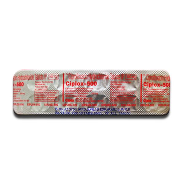 ciplox 250 mg tablets - Ciprofloxacin hydrocloride ip - Unitedmedicines