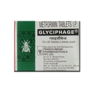 Buy Glyciphage 500mg Tablets - Metformin - Unitedmedicines