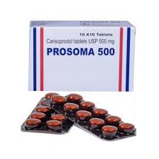 Buy Prosoma 500mg Tablets - Carisoprodol - Soma - Unitedmedicines