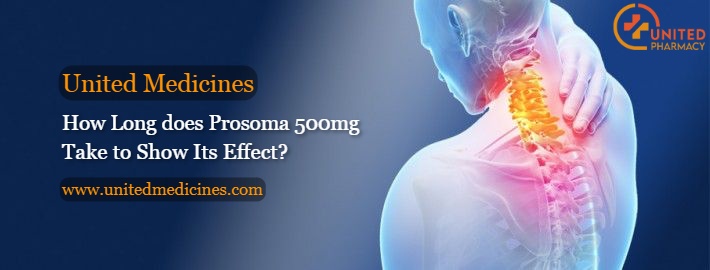 How Long does Prosoma 500mg Take to Show Its Effect? - Unitedmedicines